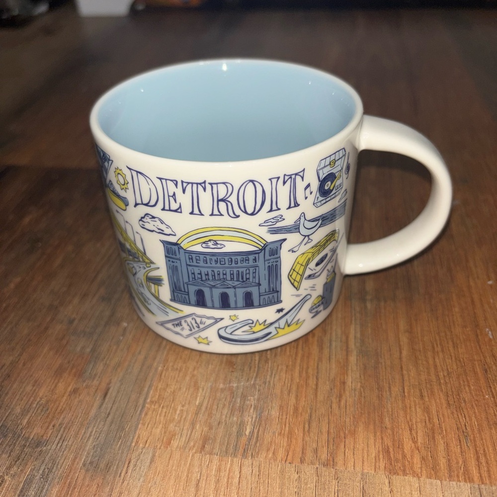 Detroit been there mug